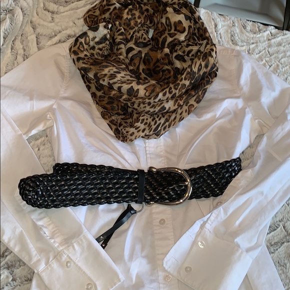 New York & Company Dresses New York And Co White Dress Shirt Dress